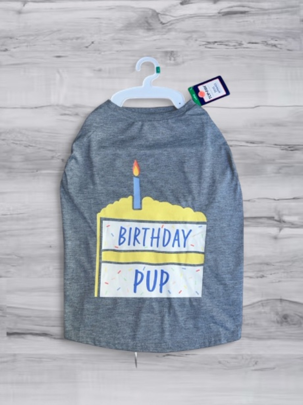 🆕🥳 Birthday Pup T-Shirt Top Paw Large NWT